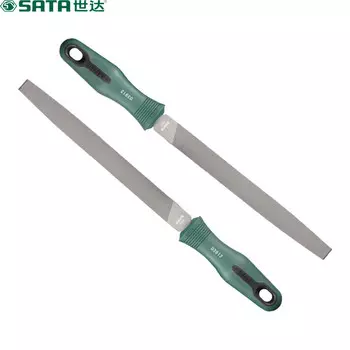 SATA 03913 плоский напильник с крупными зубьями, плоский напильник для слесаря, 10 дюймов