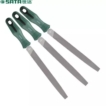 SATA 03921 Напильник слесарный плоский с мелкими зубьями 10 дюймов (2 шт.)