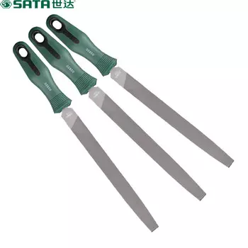 SATA 03922 плоский напильник с мелкими зубьями, плоский напильник для слесаря, 12 дюймов