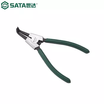 SATA 05545 Щипцы для стопорных колец изогнутые для вала 7"