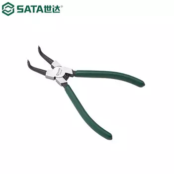 SATA 05546 изогнутые плоскогубцы для стопорных колец для отверстий 7 дюймов