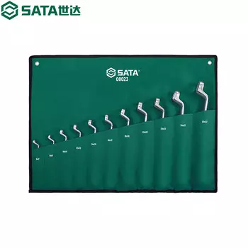 SATA 08023 Набор из 11 полностью полированных ключей Torx с высокой шейкой