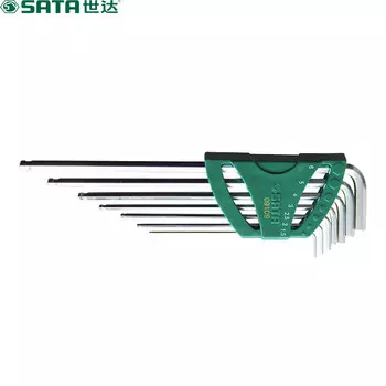 SATA 09109 Набор шестигранных ключей с удлиненной шаровой головкой, 7 предметов