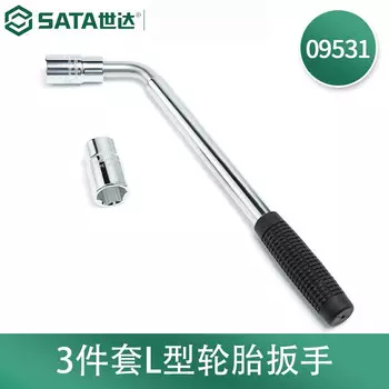 SATA 09531 Набор из 3 L-образных шинных ключей для ремонта автомобилей, ключ для снятия и установки шин
