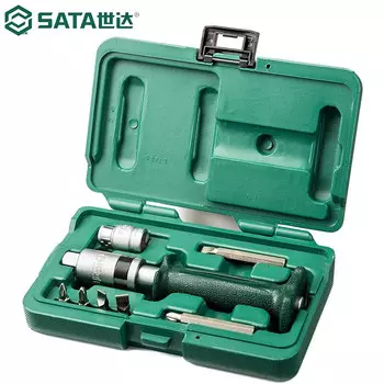 SATA 09603 Ударная отвертка Отвертка с ударом Ржавый винт Набор инструментов для ремонта машины