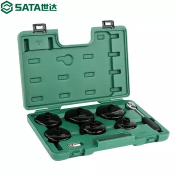 SATA 09703 Ключ для колпачкового фильтра, 8 предметов