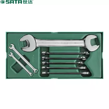 SATA 09904 Двусторонний и комбинированный ключ, 10 предметов