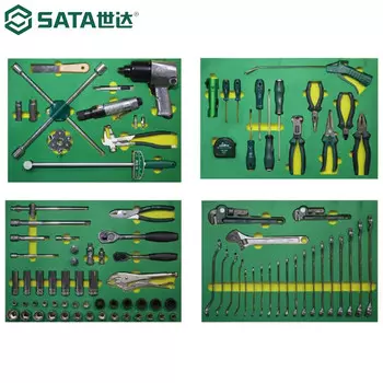 SATA 09920 Набор гильз для свечей зажигания серии 10 мм, 5 шт.