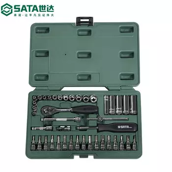 SATA 09943 42 шт., набор головок для ремонта машин серии 6,3 мм