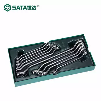 SATA, 10 предметов, полностью полированные двойные ключи Torx, набор 09905, держатель инструмента, набор для ремонта и обслуживания автомобилей