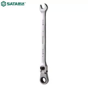 SATA 11 мм, расширенная запирающаяся живая головка, быстродействующая трещотка, открывающаяся в виде цветка сливы, двойного назначения 46804