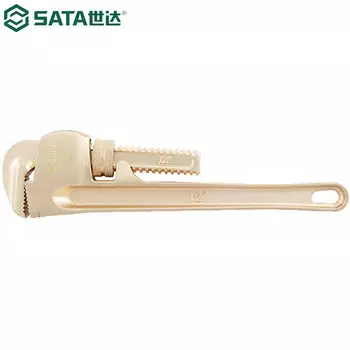 SATA 31181 Ключ трубный взрывозащищенный из бериллиевой бронзы 10 дюймов