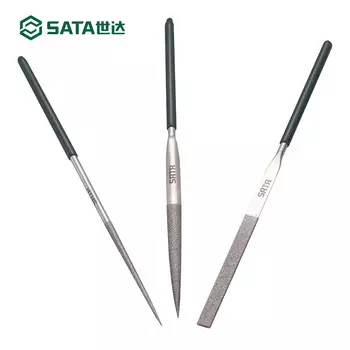 SATA 3860 Набор ромбовидных напильников, 3 шт., 3x140 мм
