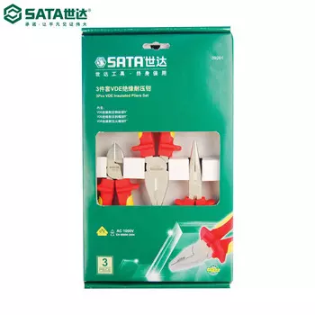 SATA, 3 шт., изолированные зажимы напряжения VDE, 09261/3 шт.