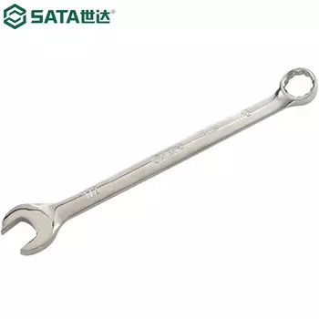 SATA 40106 дюймовый полностью полированный ключ двойного назначения 9/16 дюйма