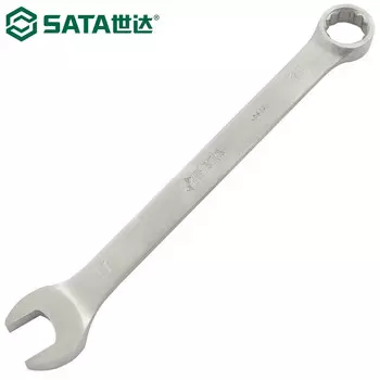 SATA 40504 ключ двойного назначения, рожковый ключ сливового цвета, хромованадиевая сталь европейского типа 8 мм