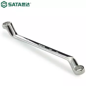 SATA 42306 полностью полированный двойной ключ Torx с высокой шейкой 16x17 мм