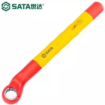 SATA 42422 ключ сливового цвета VDE с изоляцией высокого напряжения 1000 В, устойчивый к давлению гаечный ключ типа «звезда» 22 мм