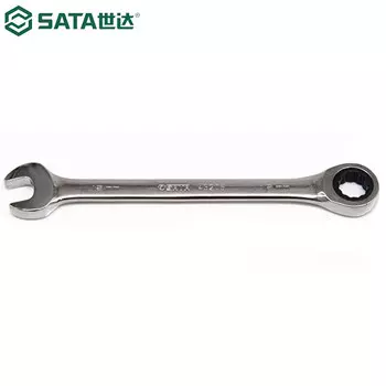 SATA 43205 полностью полированный быстродействующий ключ двойного назначения 12 мм
