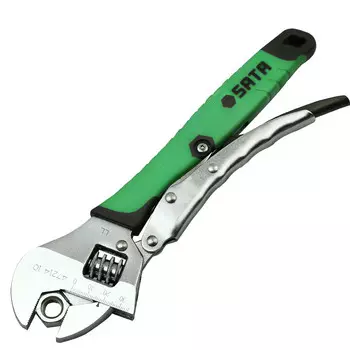 SATA 47213 мощные плоскогубцы с регулируемым ключом, открытые мощные плоскогубцы, плоскогубцы для клапанов, плоскогубцы для труб, 8 дюймов