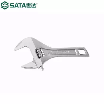 SATA 47235 Разводной ключ с большим отверстием и короткой ручкой, 12 дюймов
