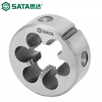 SATA 50918 круглая матрица, высокоскоростная стальная машина для нарезания резьбы с крупной резьбой, ручной нарезной ключ M18 2,5 мм