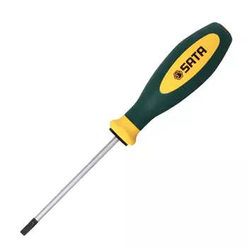 SATA 63722 G Series, плоская отвертка с трехцветной ручкой, 7250 мм