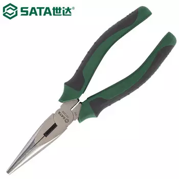 SATA 70122A плоскогубцы с острыми носами, многофункциональные плоскогубцы с длинными носами, многофункциональные плоскогубцы с острыми носами, японский стиль, 8 дюймов