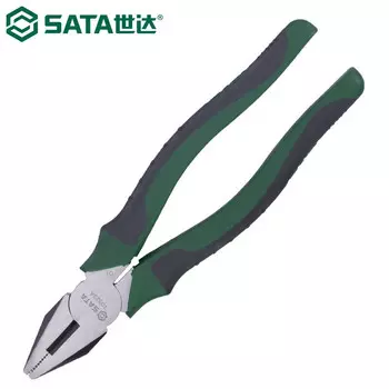 SATA 70323A кусачки японские тиски плоскогубцы для электрика могут разрезать 8-дюймовую стальную проволоку из хром-ванадиевой стали