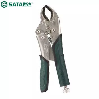 SATA 71001 Мощные быстросъемные плоскогубцы с изогнутой губкой 7