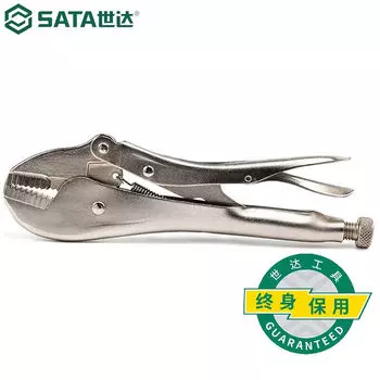 SATA 71203 Мощные плоскогубцы с прямыми губками, 10 дюймов.