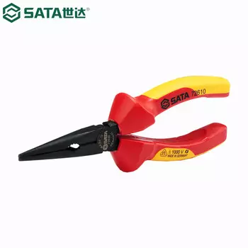 SATA 72611 Серия G Изолированные острогубцы с острыми концами, изолированные по стандарту VDE, 8 дюймов