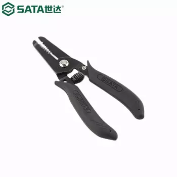SATA 75142 Инструмент для зачистки проводов с антистатической ручкой 5 дюймов (0,2–0,8 мм) 75142 Инструмент для зачистки проводов с антистатической ручкой 5 дюймов