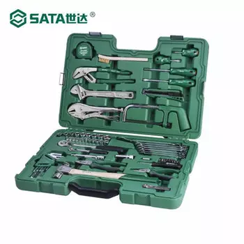 SATA, 76 предметов, серия 6,3x12,5 мм, комплексный набор для обслуживания механического оборудования 09517