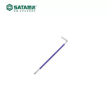 SATA 80106CH серия Rainbow, внутренний 6-угловой одиночный шестигранный инструмент, сферический ключ с плоской головкой, 2,5 мм