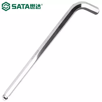 SATA 80112 Шестигранный ключ, удлиненная шаровая головка, шестигранный ключ, одинарный шестигранник 6 мм