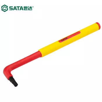 SATA 80406 Высоковольтный изолированный шестигранный ключ VDE1000V Шестигранный ключ внутренний шестигранный одинарный 6 мм