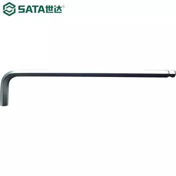 SATA 81107A Шестигранный ключ с удлиненной шаровой головкой из хром-ванадиевой стали, 3 мм