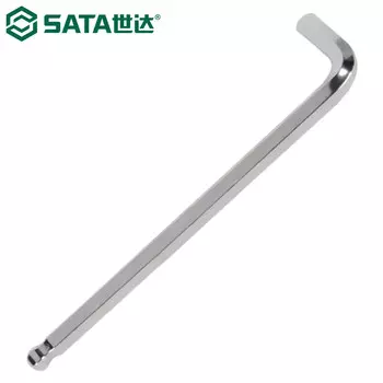 SATA 81113 Шестигранный ключ, удлиненная шаровая головка, шестигранный ключ, одинарный шестигранник 7 мм