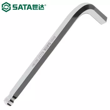 SATA 82109 Шестигранный ключ с шаровой головкой, одиночная упаковка, 4 мм