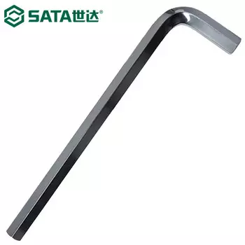 SATA 84338 Черный шестигранный ключ Г-образный ключ Шестигранная отвертка Шестигранный ключ одиночный 36 мм