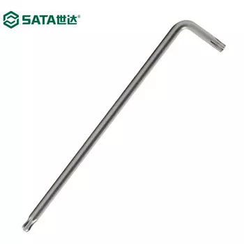 SATA 84711 Шестигранный ключ, удлиненная шаровая головка, ключ в форме цветка, звездообразный внутренний шестигранник, одинарный T45