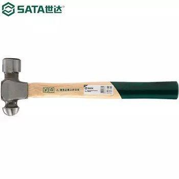 SATA 92313 Молоток с шаровой головкой с деревянной ручкой, 1,5 фунта 92314 Молоток с шаровой головкой, с деревянной ручкой, 2 фунта