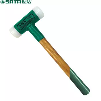 SATA 92603 установочный молоток без отскока с деревянной ручкой 40 мм