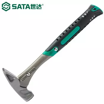 SATA 92734 молоток слесарного молотка с волокнистой ручкой, железный молоток, маленький молоток, ручной молоток, 440 г