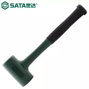 SATA 92903 ударопрочный резиновый молоток для плитки, напольной плитки, молоток для установки пола, неэластичный резиновый молоток 55 мм