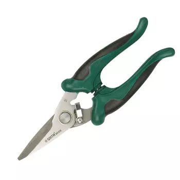 SATA 93105 двухцветная ручка, мощные универсальные ножницы для электрика, 7 дюймов