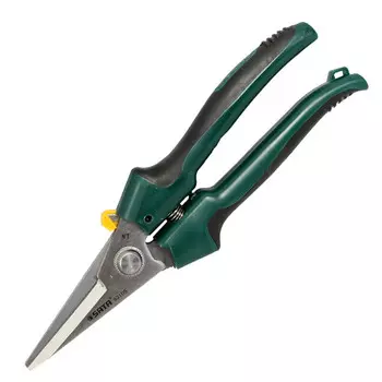 SATA 93106 двухцветная ручка, мощные универсальные ножницы для электрика, кухонные ножницы, бытовые ножницы 8 дюймов