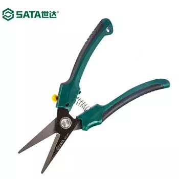 SATA 93121 универсальные ножницы для электрика, кевларовые ножницы, пилообразные ножницы, ножницы для оптоволокна, которые могут разрезать 8 дюймов железных, медных и алюминиевых проводов.
