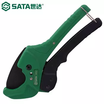 SATA 97352 регулируемый труборез, ножницы для водопроводных труб из ПВХ, алюминиевый пластиковый труборез, труборез, нож для труб 26/42 мм